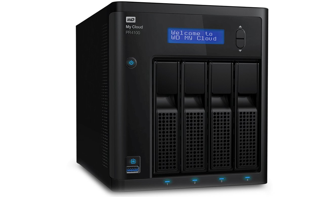 Зовнішній вигляд WD My Cloud PR4100