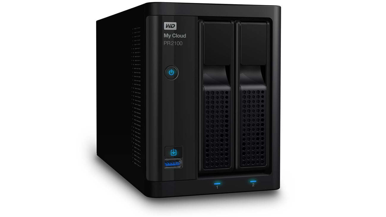 WD My Cloud PR2100 прост в использовании