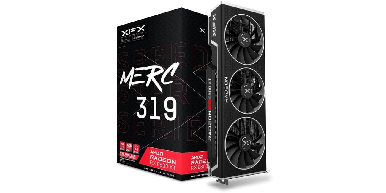 XFX Radeon RX 6800 XT Speedster MERC 319 16 ГБ GDDR6