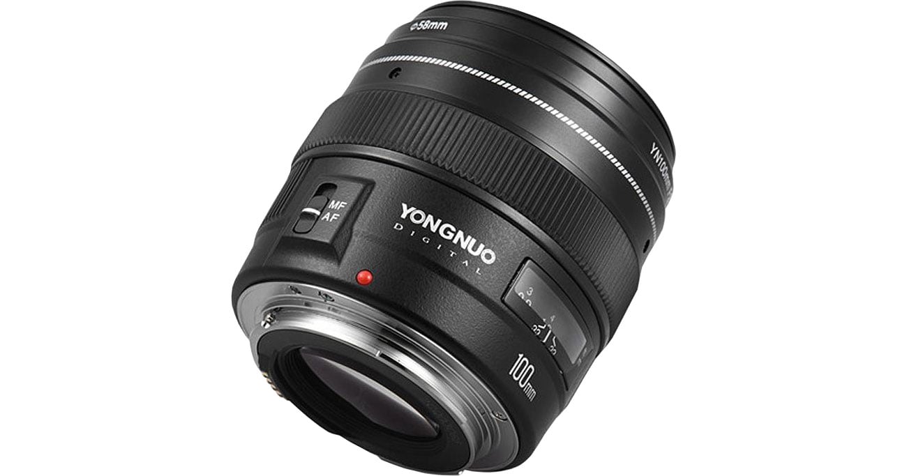 Об’єктиви Yongnuo YN 100mm f2.0 з фіксованою фокусною відстанню для Canon EF