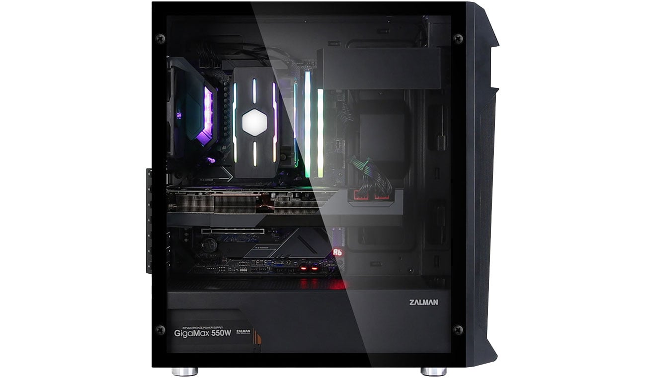 Интерьер Zalman Z1 Plus