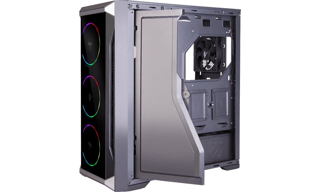 Zalman Z8 TG - боковые