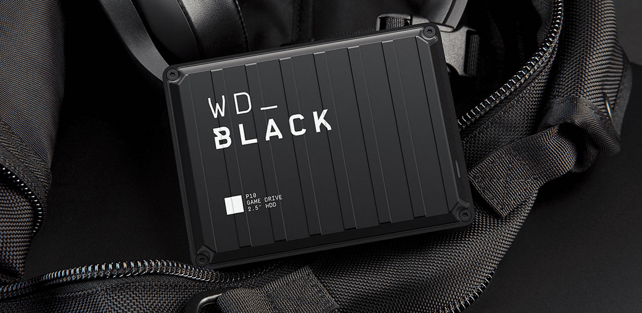 iгровий накопичувач WD Black P10 - Портативний дизайн