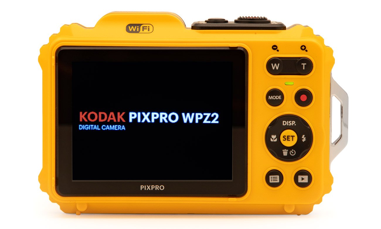 ЖК-экран Kodak WPZ2 и вид кнопок