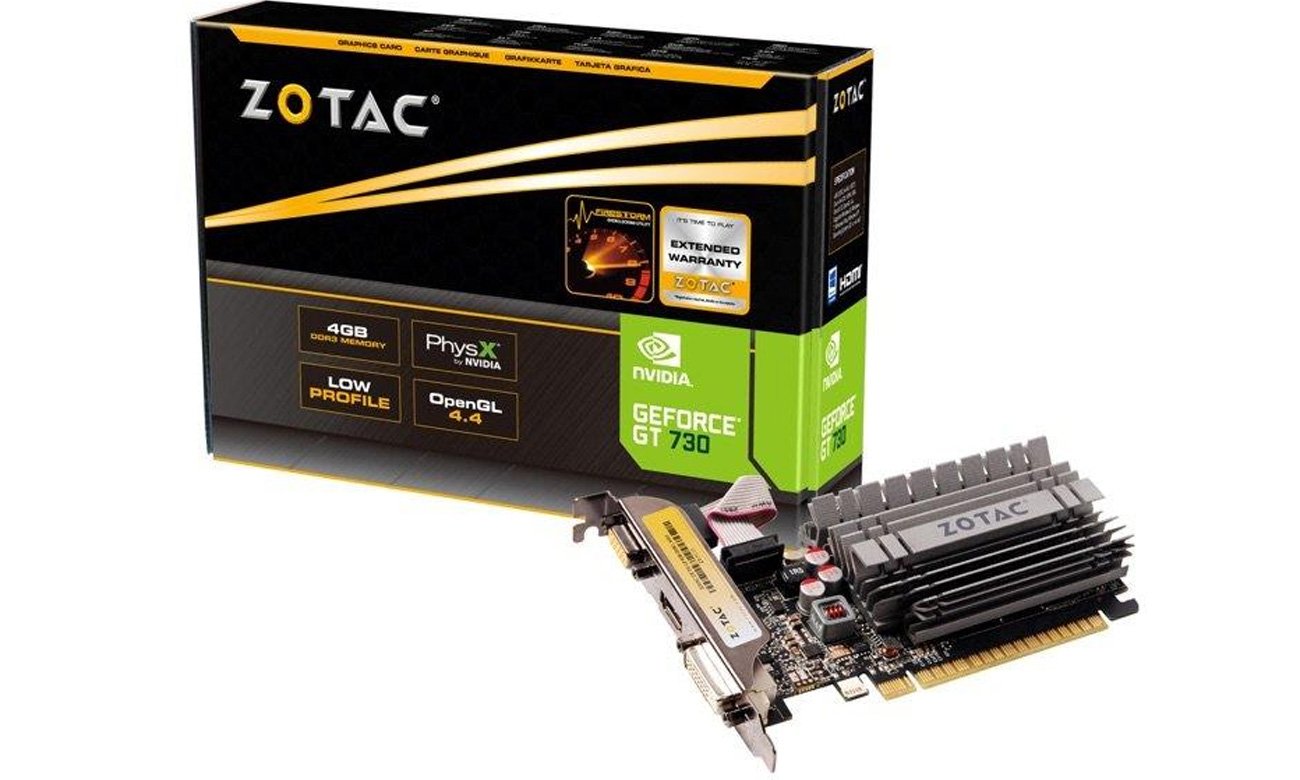 Zotac GeForce GT 730 Zone Edition 4 ГБ