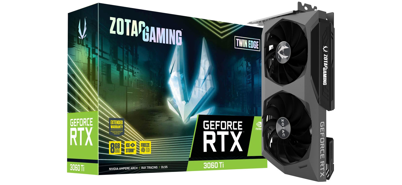 Zotac GeForce RTX 3060 Ti GAMING Twin Edge 8 ГБ GDDR6X