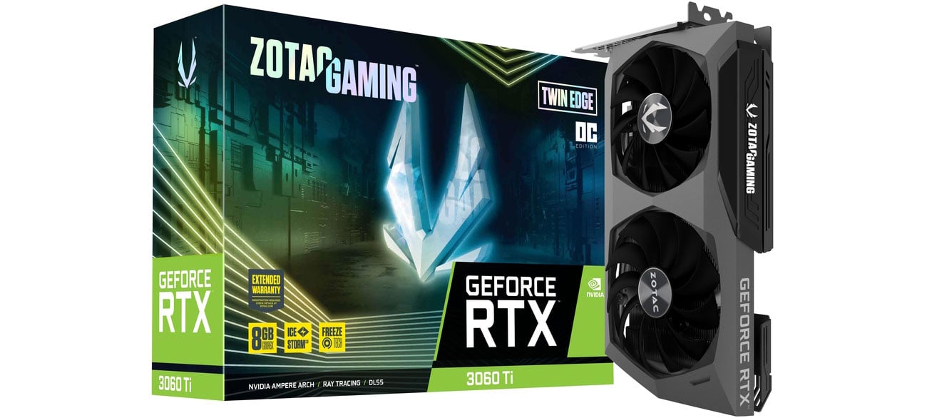 Zotac GeForce RTX 3060 Ti GAMING Twin Edge OC 8 ГБ GDDR6X