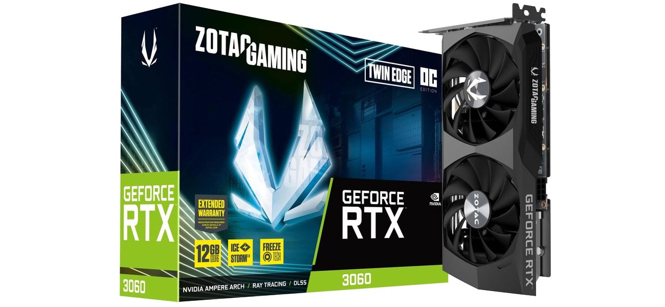 Zotac GeForce RTX 3060 Twin Edge OC 12GB GDDR6 ZT-A30600H-10M