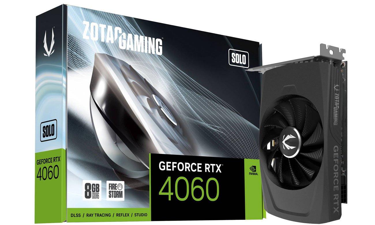 Zotac GeForce RTX 4060 SOLO 8 ГБ GDDR6