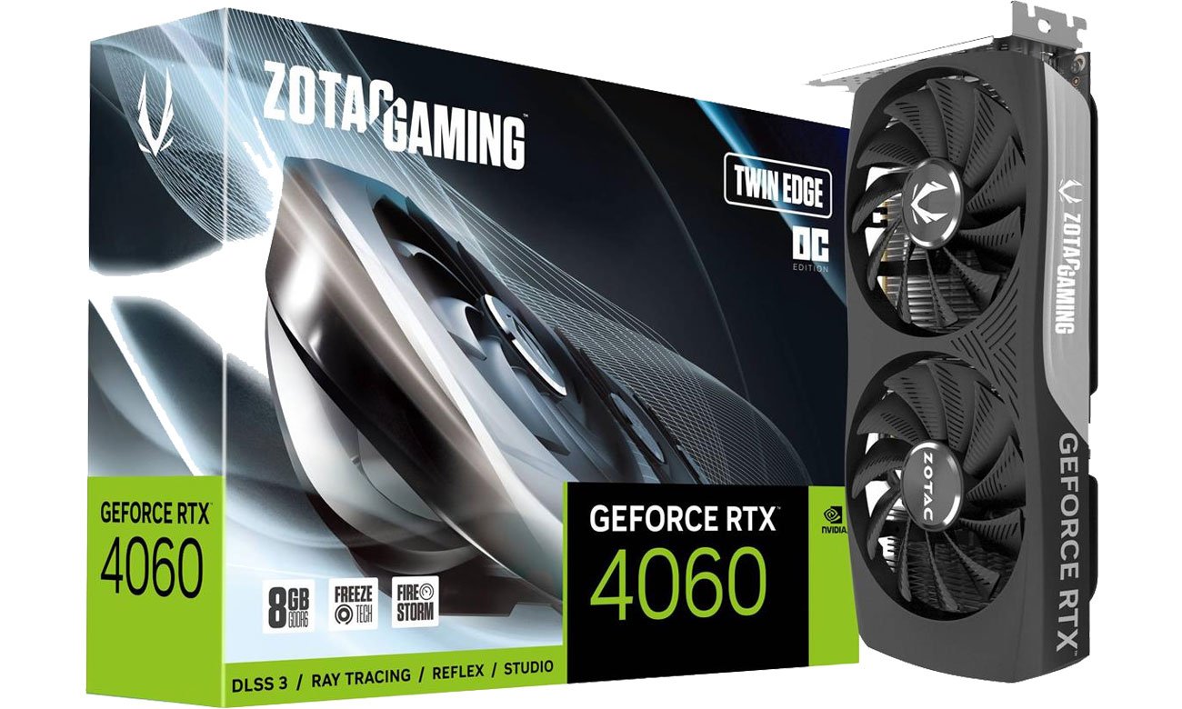 Zotac GeForce RTX 4060 Twin Edge OC Edition 8 ГБ GDDR6