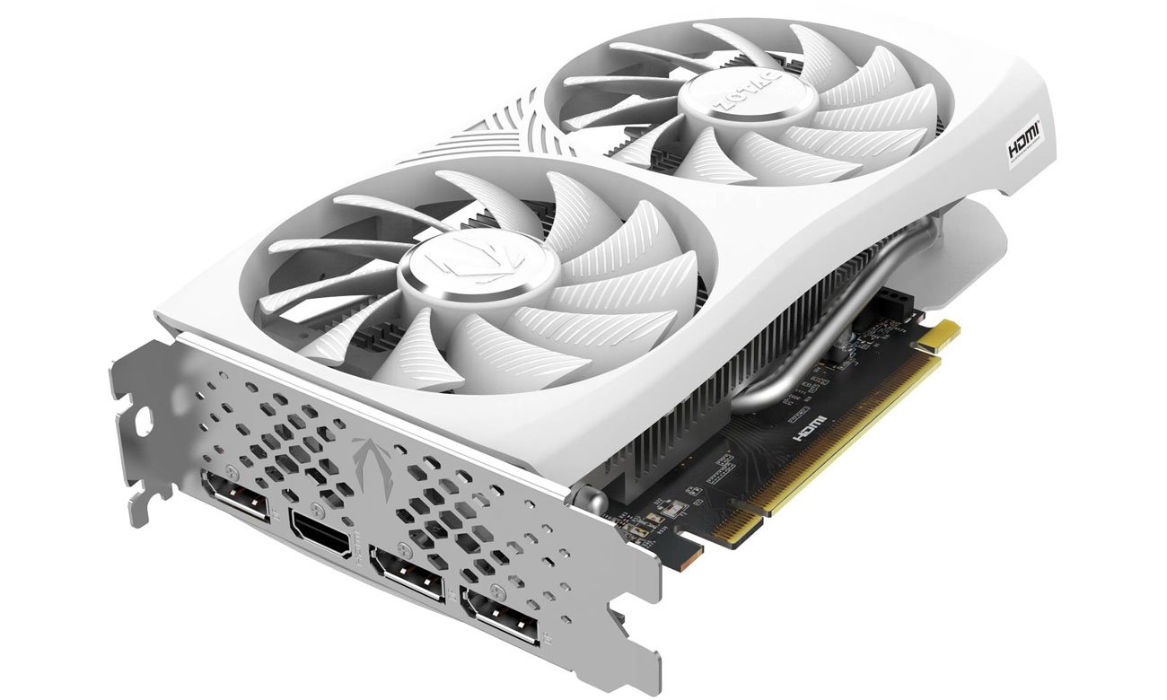 Охлаждение Zotac GeForce RTX 4060 Twin Edge OC White Edition