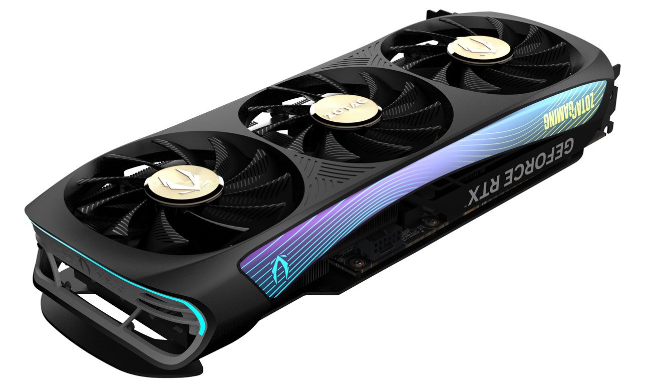 Zotac GeForce RTX 4070 GAMING AMP AIRO Охлаждение