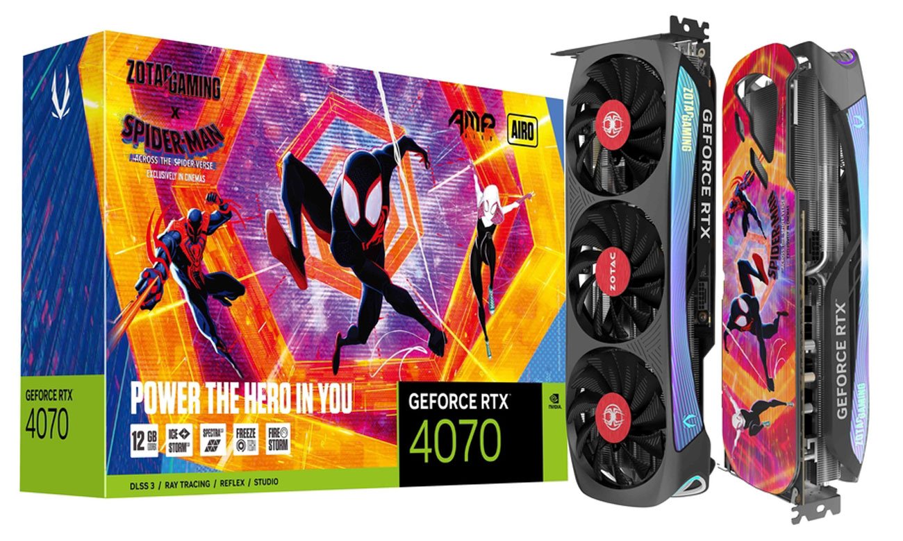 Zotac GeForce RTX 4070 GAMING AMP AIRO 12GB GDDR6X