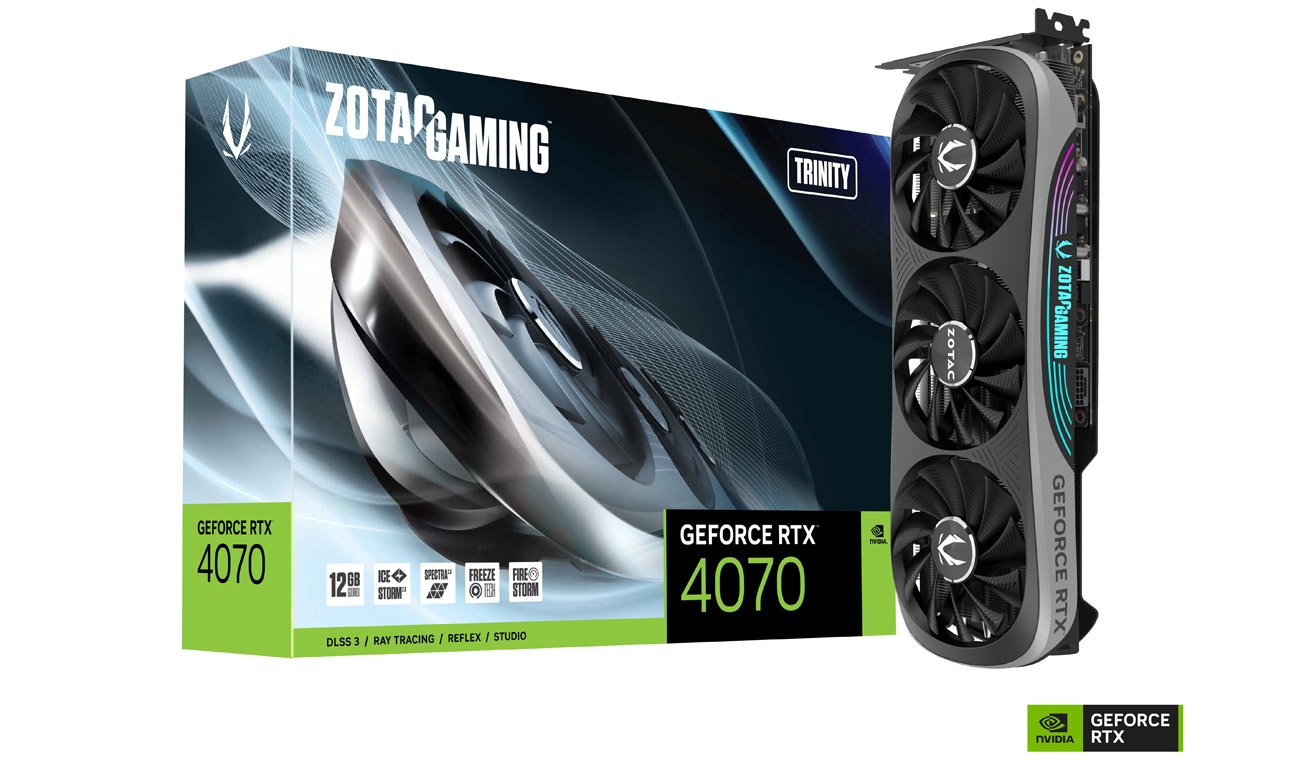 Zotac GeForce RTX 4070 Gaming Trinity 12 ГБ GDDR6X