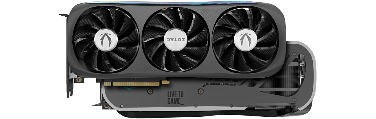 Zotac GeForce RTX 4070 Ti GAMING AMP AIRO Охлаждение