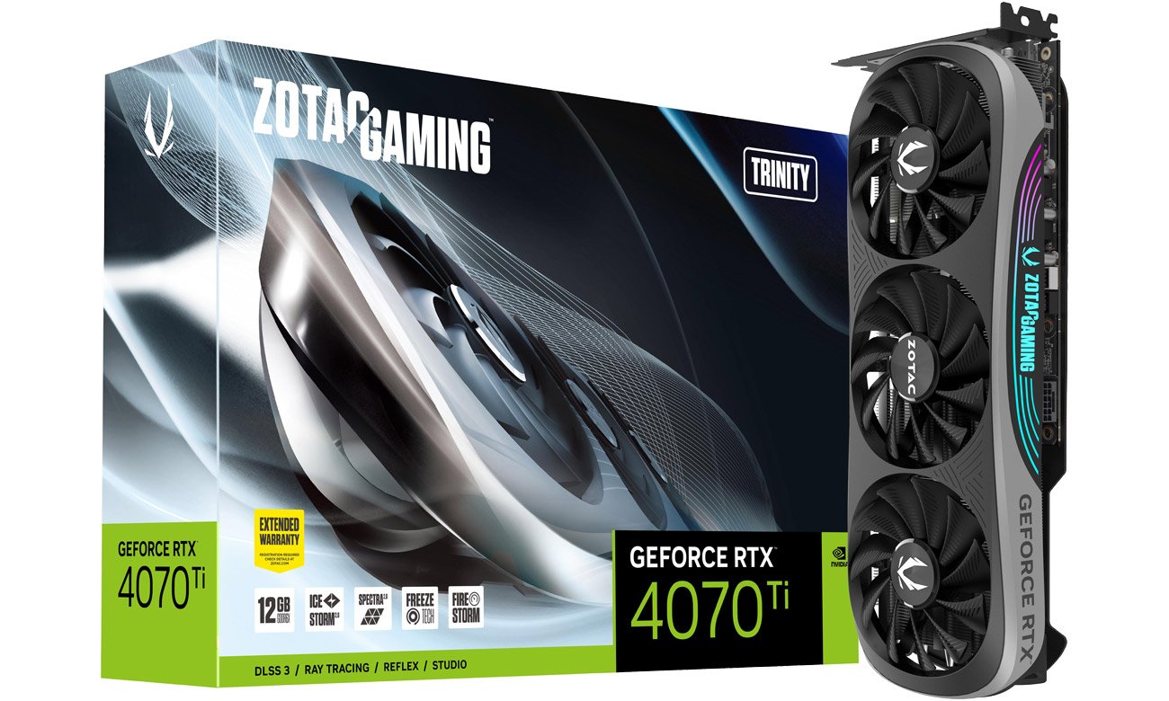 Zotac GeForce RTX 4070 Ti Gaming TRINITY 12GB GDDR6X