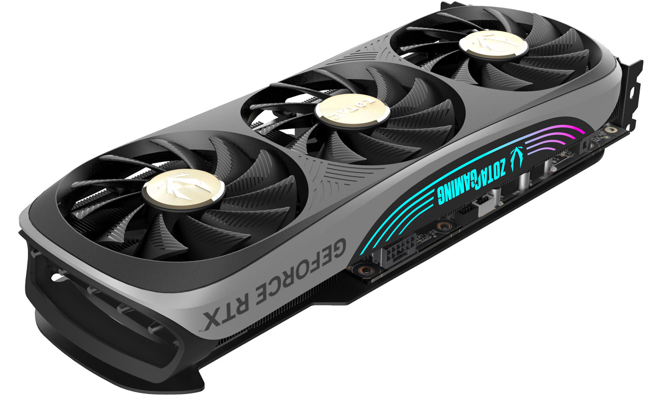 Охлаждение Zotac GeForce RTX 4070 Ti Gaming TRINITY OC