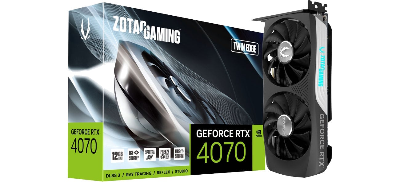 Zotac GeForce RTX 4070 Twin Edge 12 ГБ GDDR6X