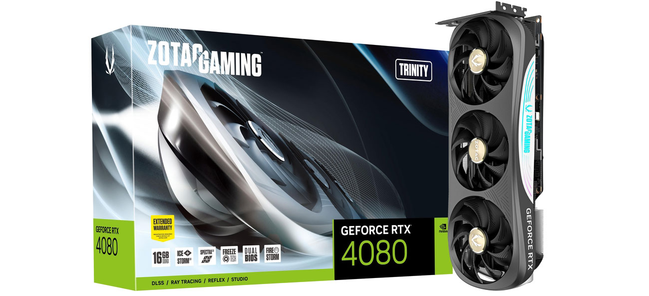 Zotac GeForce RTX 4080 Gaming Trinity 16GB GDDR6X