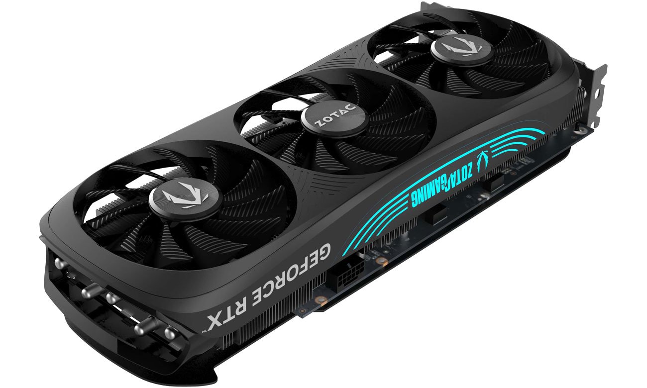 Охлаждение Zotac GeForce RTX 4080 Gaming Trinity Black Edition