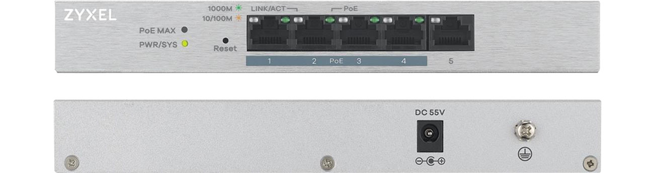 Zyxel 8p GS1200-5HP V2