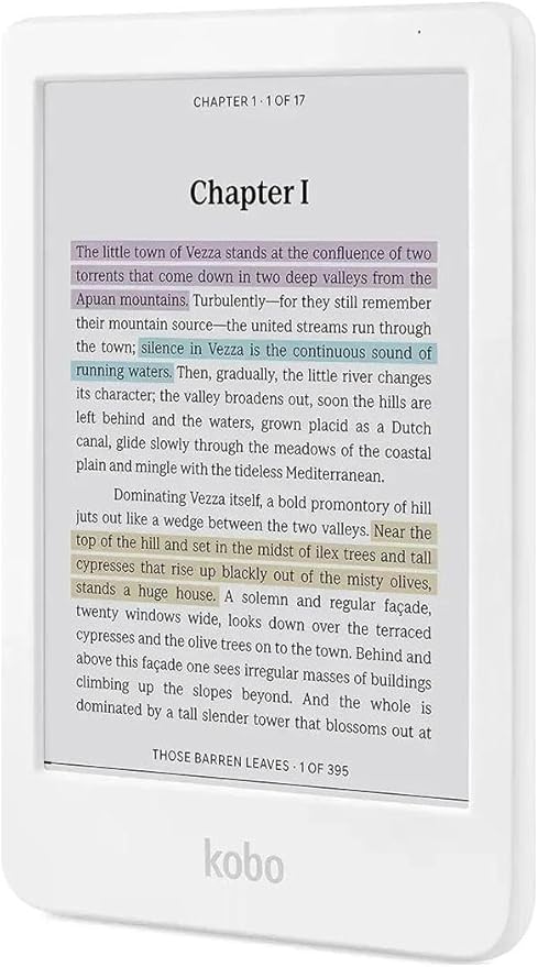 Kobo Clara Colour 16GB White (N367-KU-WH-K-CK)