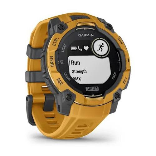 Garmin Instinct 3 45mm Solar Sunburst with Sunburst/Gray Band (010-02934-02)
