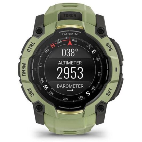 Garmin Instinct 3 50mm AMOLED Green with Fern Green Band (010-03020-02)
