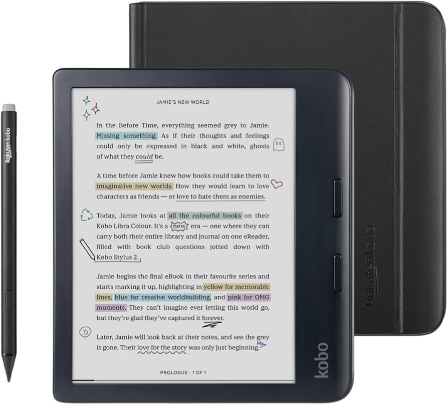 Kobo Libra Colour Black (N428-KU-BK-K-CK)